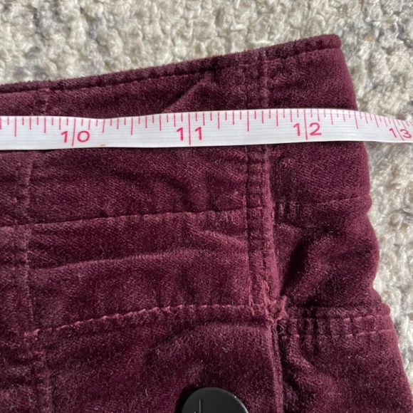 J brand velvet deep mulberry high rise skinny - Picture 8 of 13